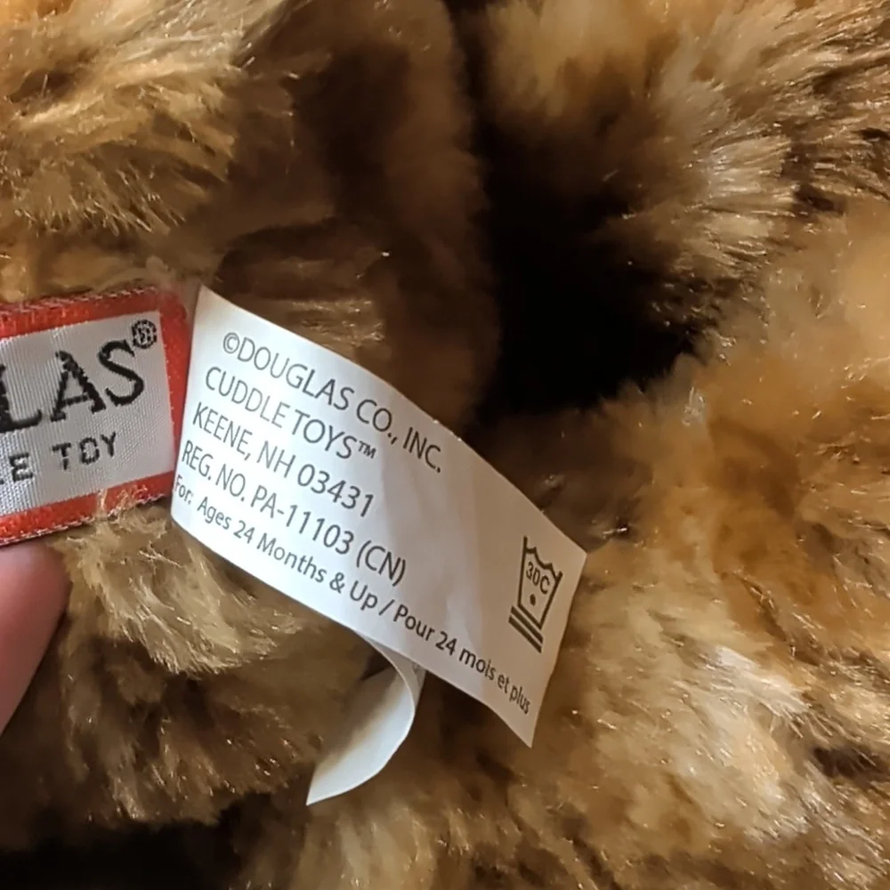 Douglas Waffles Cinnamon Brown Bear Stuffed Plush Item 7822 - Picture 7 of 7